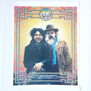 Gonna Miss Me When I'm Gone 1997 Grateful Dead Jerry Garcia & PigPen Poster
